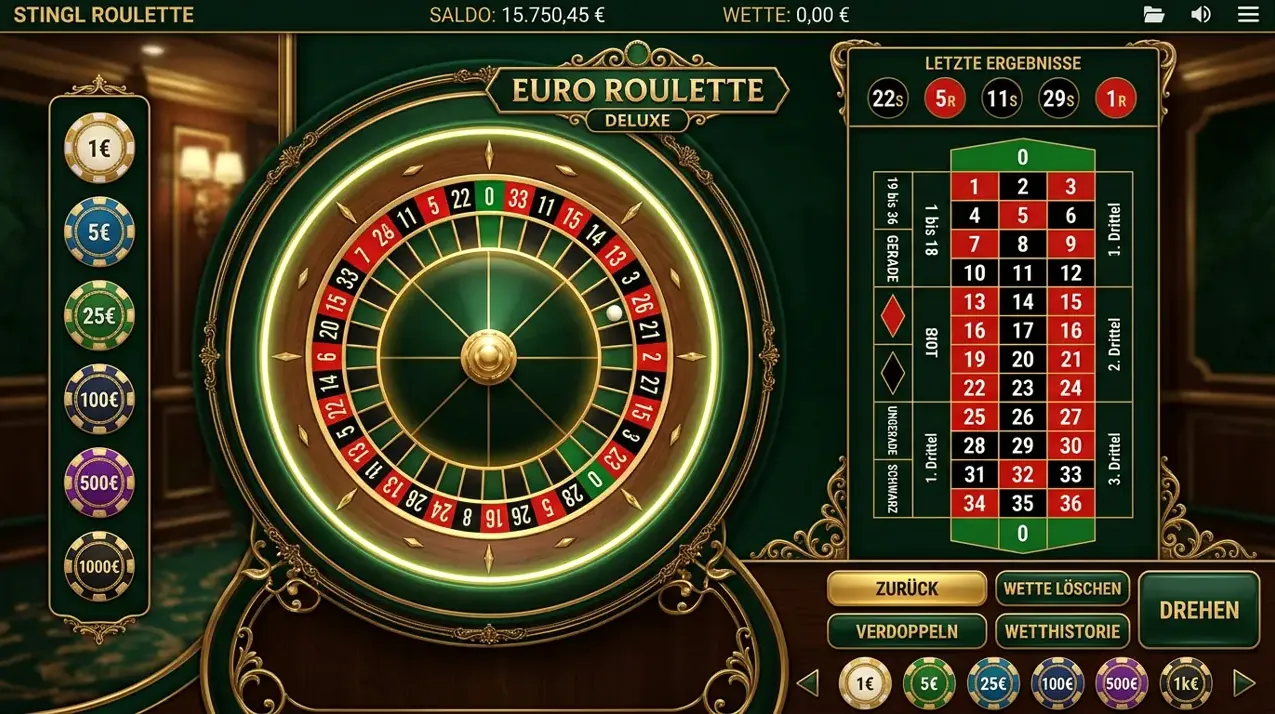 Tischspiele bei Allyspin